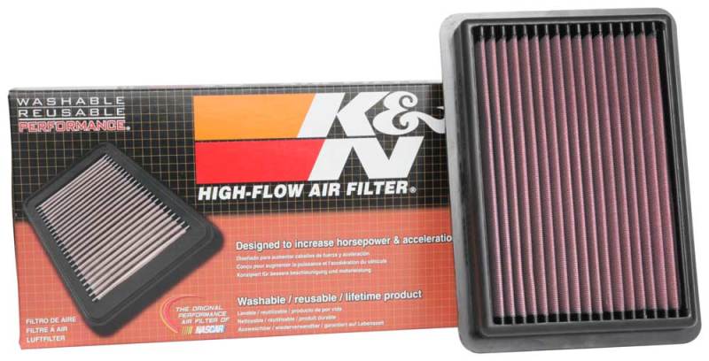 K&N 2019 Mazda 3 2.5L F/I Drop In Replacement Air Filter K&N Engineering Air Filters - Drop In AXOPROS