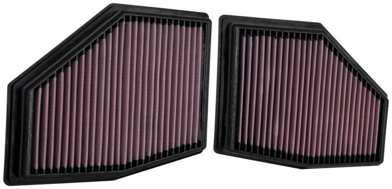 K&N 2020 BMW M550i 4.4L V8 Replacement Air Filter (2 Per Box) K&N Engineering Air Filters - Drop In AXOPROS