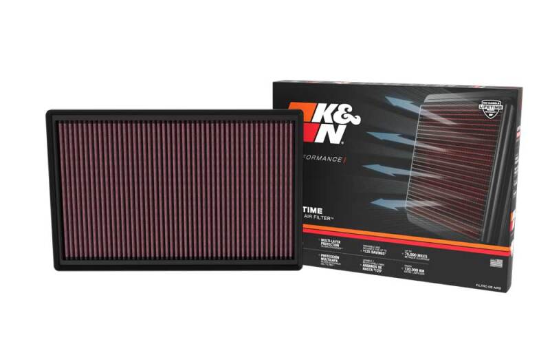 K&N 2023 Dodge Hornet L4-2.0L F/I Turbo Replacement Air Filter K&N Engineering Air Filters - Direct Fit AXOPROS