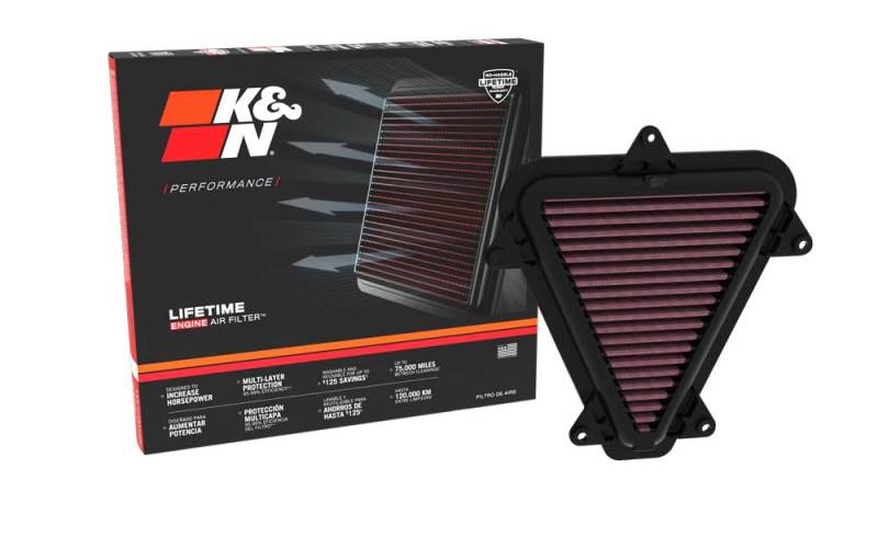 K&N 2023 Honda CB750 Hornet / XL750 Transalp Replacement Air Filter K&N Engineering Air Filters - Direct Fit AXOPROS