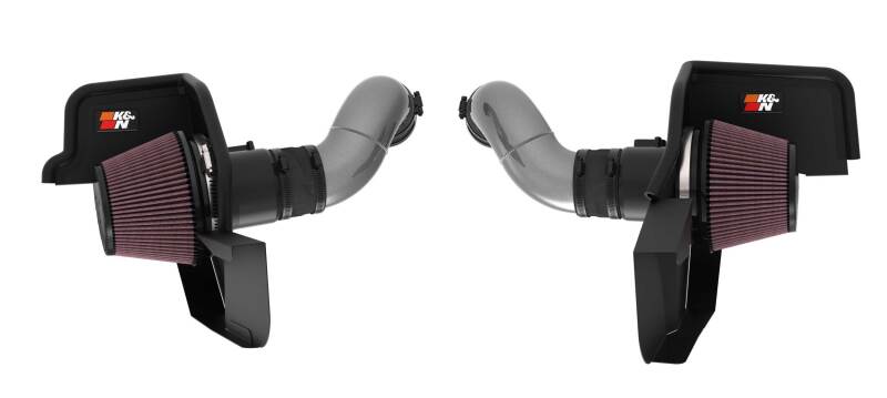 K&N 2024+ Ford Mustang V8 5.0L Typhoon Performance Air Intake System K&N Engineering Cold Air Intakes AXOPROS