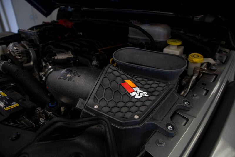 K&N 21-22 Jeep Wrangler JL V8-6.4L Aircharger Performance Intake K&N Engineering Cold Air Intakes AXOPROS