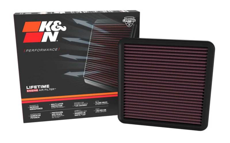 K&N 22-23 Hyundai Elantra N 2.0L L4 Replacement Air Filter K&N Engineering Air Filters - Drop In AXOPROS