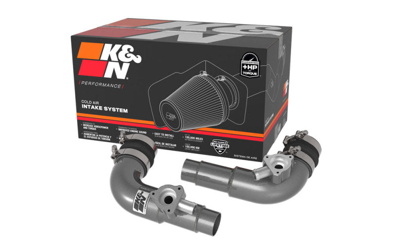 K&N 22-24 Toyota Tundra 3.4L V6 Turbo Charge Pipe Kit K&N Engineering Turbo Inlets  AXOPROS