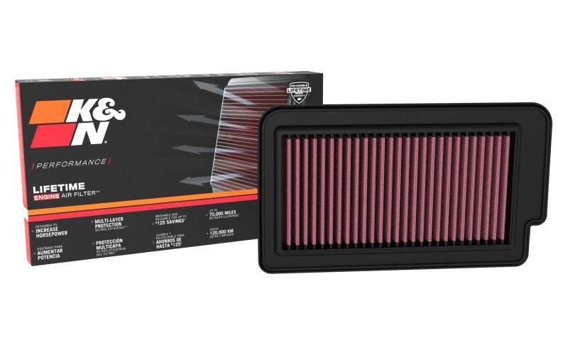 K&N 22-24 Yamaha MT-10 998 / Yamaha MT-10 SP 998 Replacement Air Filter K&N Engineering Air Filters - Direct Fit AXOPROS