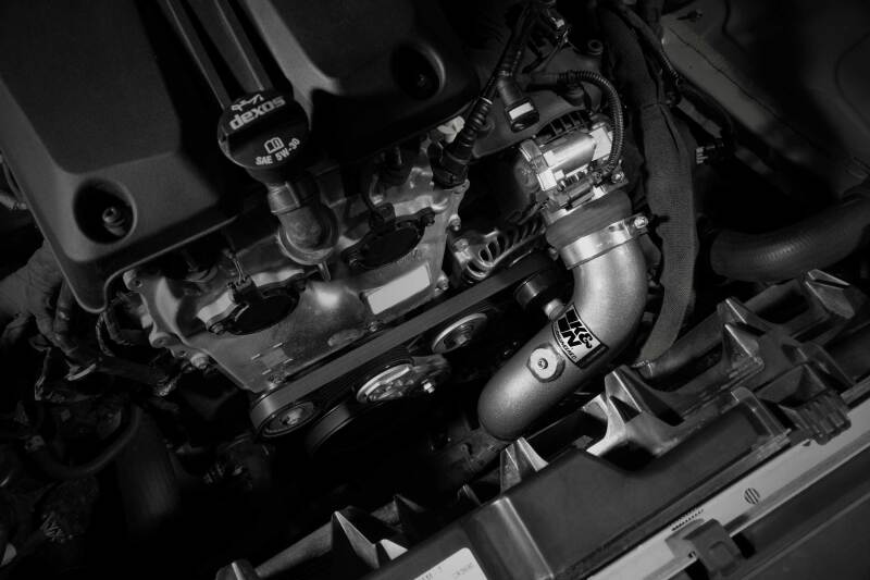 K&N 23-24 GM Colorado/Canyon 2.7L L4 Charge Pipe - Aluminum Tube - Gunmetal Gray K&N Engineering Turbo Inlets  AXOPROS
