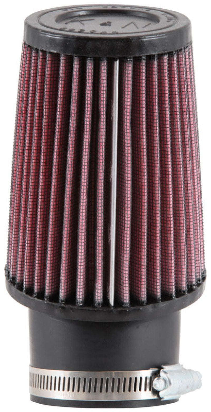 K&N 3.75 Inch OD 2.438 Inch ID 2 Inch Angled Flange 5 Inch H 3 Inch Top OD Round Tapered Univ K&N Engineering Air Filters - Direct Fit AXOPROS