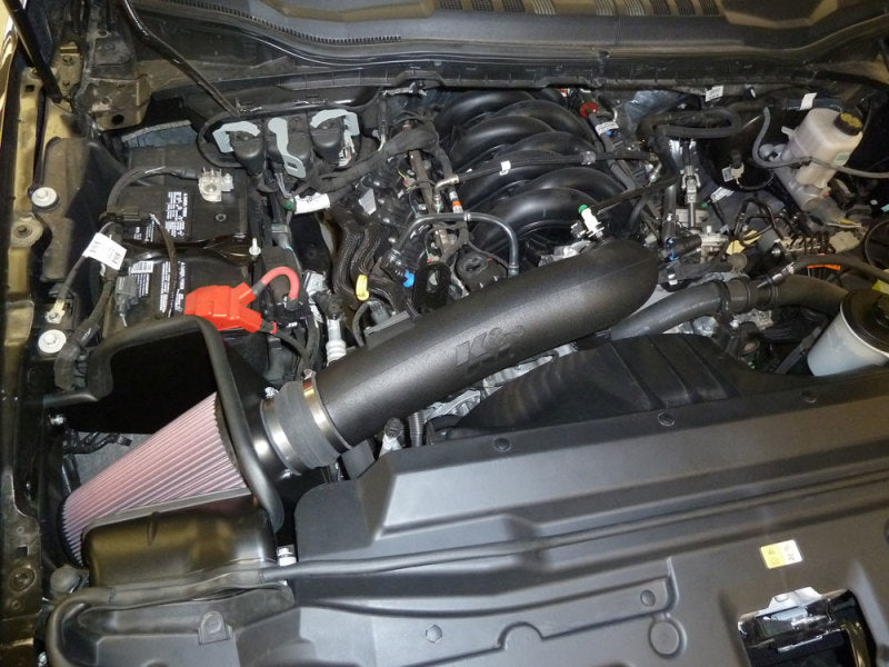 K&N 63 Series AirCharger Performance Intake 2020 Ford F250 Super Duty 7.3L V8 K&N Engineering Cold Air Intakes  AXOPROS