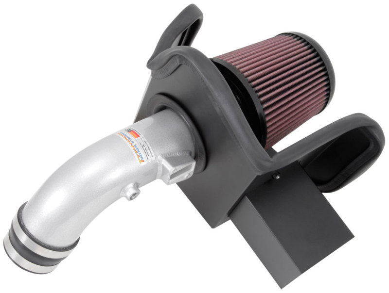 K&N 69 Series Typhoon Performance Intake Kit - Silver for 13-14 Nissan Altima 2.5L L4 K&N Engineering Cold Air Intakes AXOPROS
