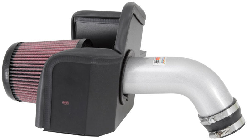 K&N 69 Series Typhoon Performance Intake Kit - Silver for 13-14 Nissan Altima 2.5L L4 K&N Engineering Cold Air Intakes AXOPROS