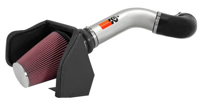 K&N 99-04 Chevy Silverado V8-4.8/5.3L Polished High Flow Performance Kit K&N Engineering Cold Air Intakes  AXOPROS