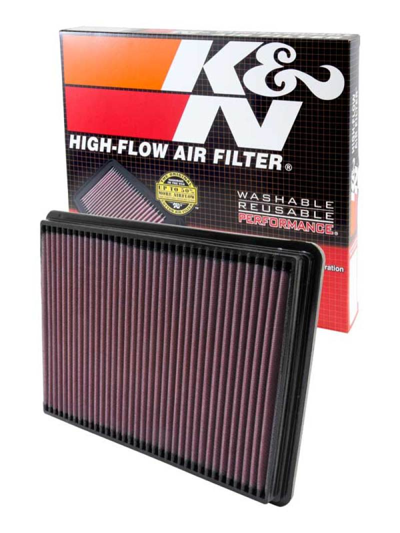 K&N 99-08 Pontiac / 00-05 Chevy / 99-05 Buick Drop In Air Filter K&N Engineering Air Filters - Drop In AXOPROS