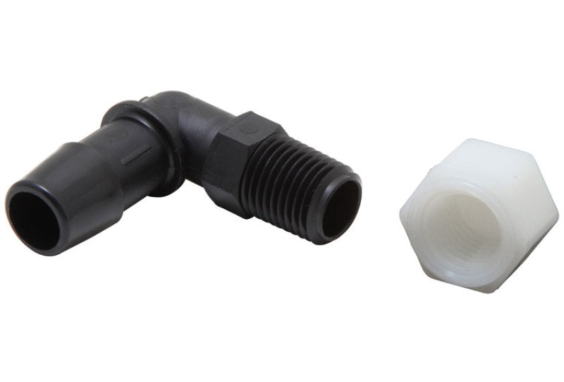 K&N Air Filter Vent Kit - White - 90 Degree Plastic 0.50in Flange 1.75in H 1.75in L K&N Engineering Air Intake Components AXOPROS