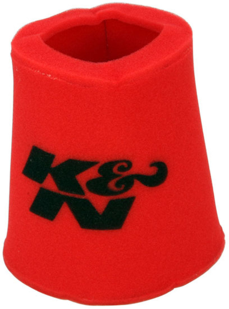 K&N Airforce Pre-Cleaner Round Tapered Red Air Filter Foam Wrap 6in Base ID x 5in Top ID x 9in H K&N Engineering Pre-Filters AXOPROS