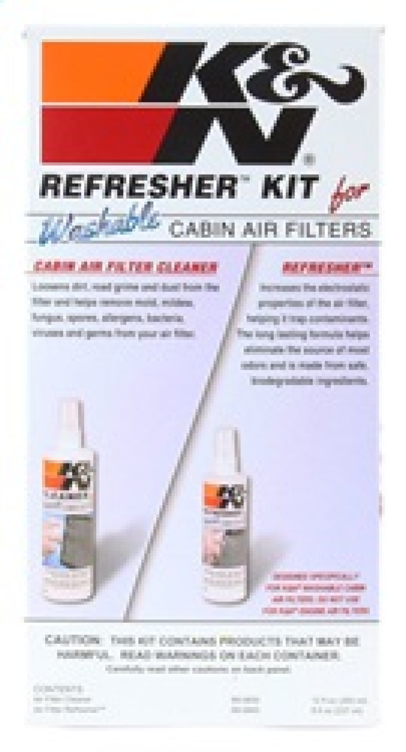 K&N Cabin Filter Cleaning Kit K&N Engineering Recharge Kits AXOPROS