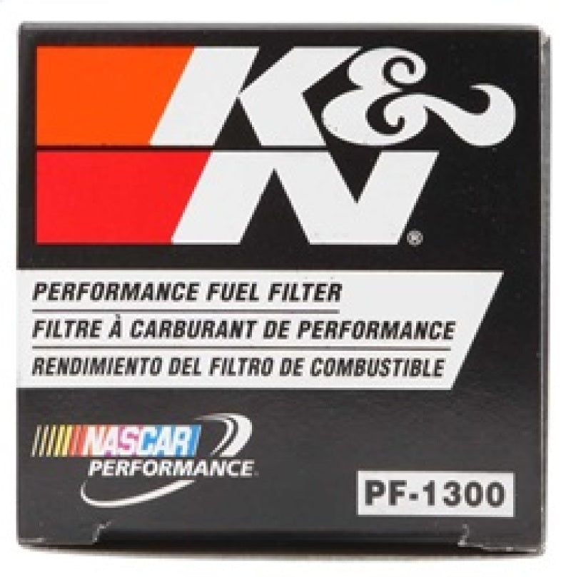 K&N Cellulose Media Fuel Filter 1.688in OD x 3.813in L K&N Engineering Fuel Filters AXOPROS
