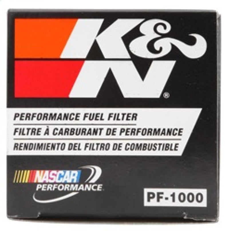 K&N Cellulose Media Fuel Filter 2.125in OD x 4.281in L K&N Engineering Fuel Filters  AXOPROS