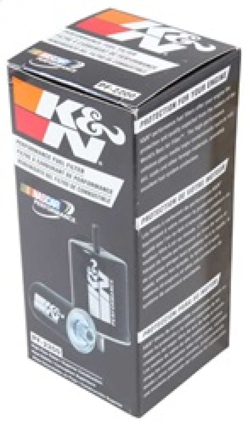K&N Cellulose Media Fuel Filter 3in OD x 5.625in L K&N Engineering Fuel Filters  AXOPROS