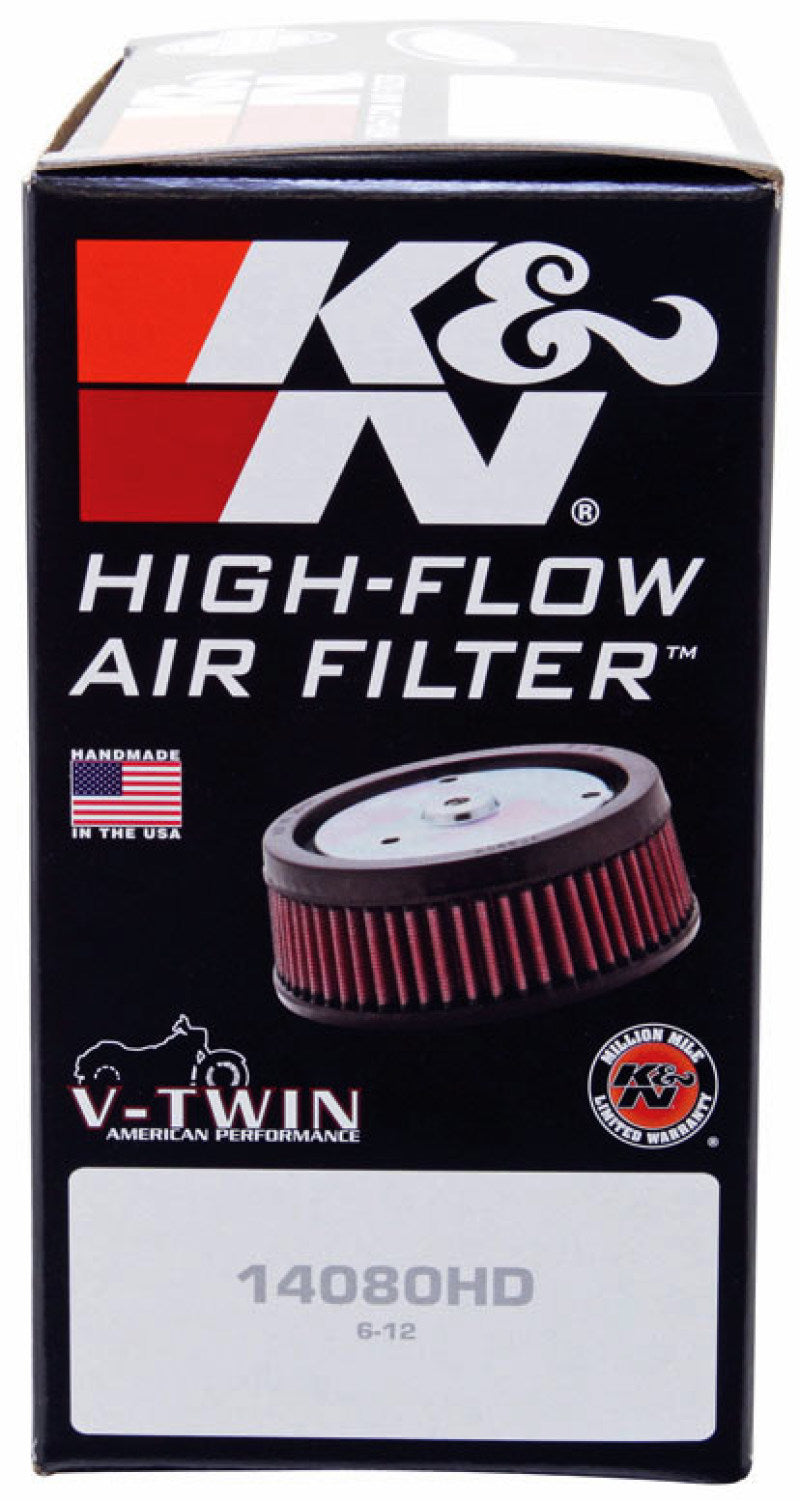 K&N Custom Air Filter Round 5-3/8in OD x 4in ID x 2in H K&N Engineering Air Filters - Drop In AXOPROS