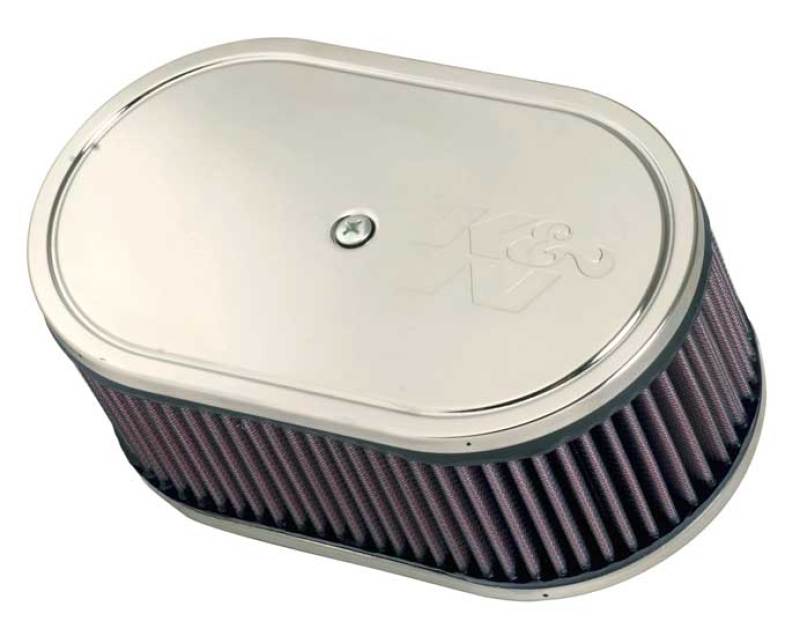 K&N Custom Racing Assembly DDO 9x5-1/2in Oval 3-1/4in Height Vent K&N Engineering Air Filters - Direct Fit AXOPROS