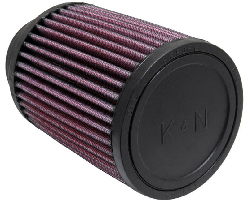 K&N Filter Universal Rubber Filter 2 3/4 inch 10 Degree Flange 4 inch OD 5 inch Height K&N Engineering Air Filters - Universal Fit  AXOPROS