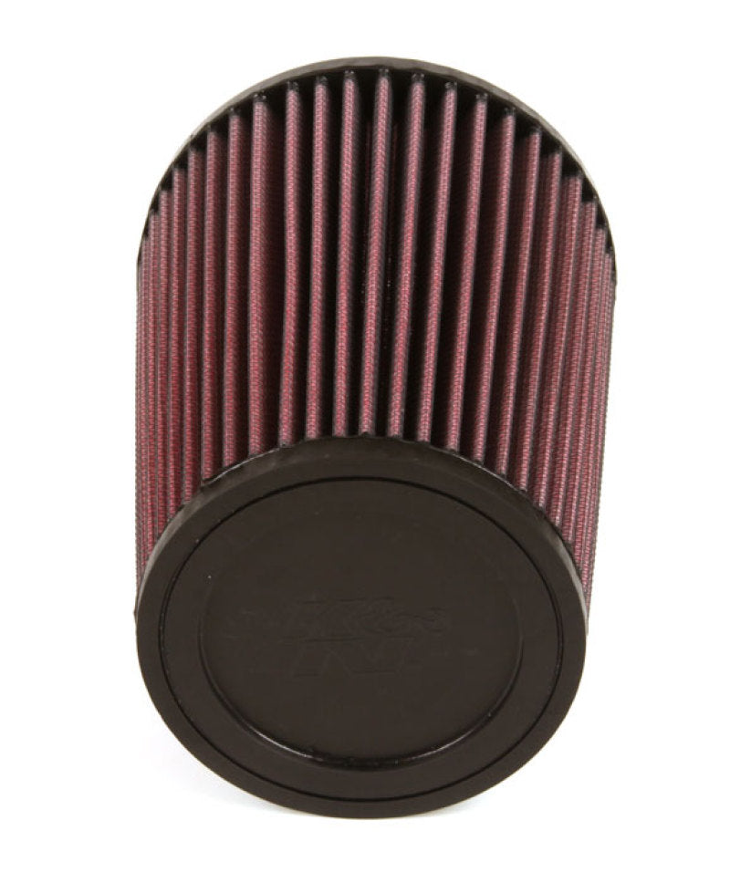 K&N Filter Universal Rubber Filter 4 inch Flange 5 3/8 inch Base 4 3/8 inch Top 7 inch Height K&N Engineering Air Filters - Universal Fit  AXOPROS