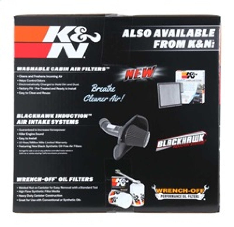 K&N FIPK 09-11 Chevy Silverado V8 Performance Intake Kit K&N Engineering Cold Air Intakes AXOPROS