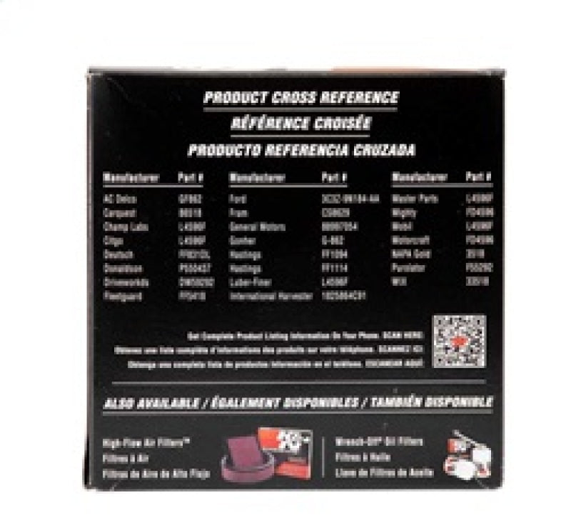 K&N Ford Diesel Truck Fuel Filter K&N Engineering Fuel Filters  AXOPROS