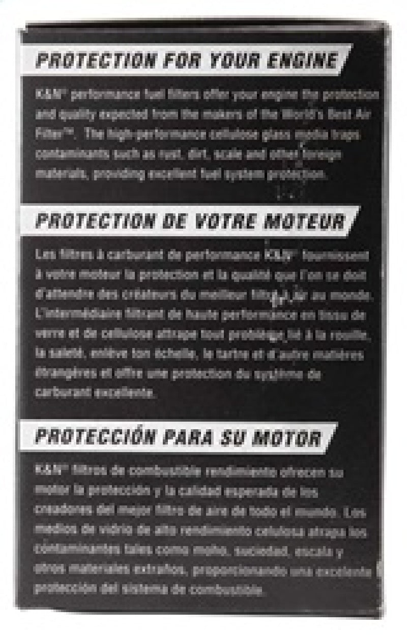 K&N Fuel Filter 84-89 Nissan 300ZX, 00-04 Nissan Xterra. 95-97 Nissan 200SX K&N Engineering Fuel Filters  AXOPROS