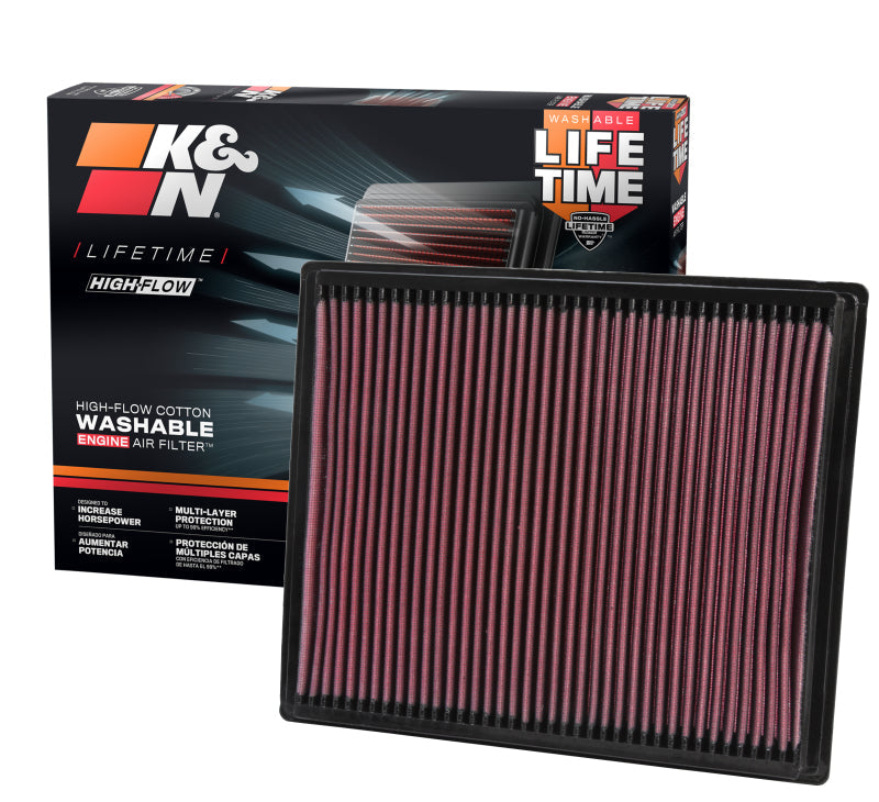 K&N Nissan Titan & Armada 5.6L - V8 2004 Drop In Air Filter K&N Engineering Air Filters - Drop In AXOPROS