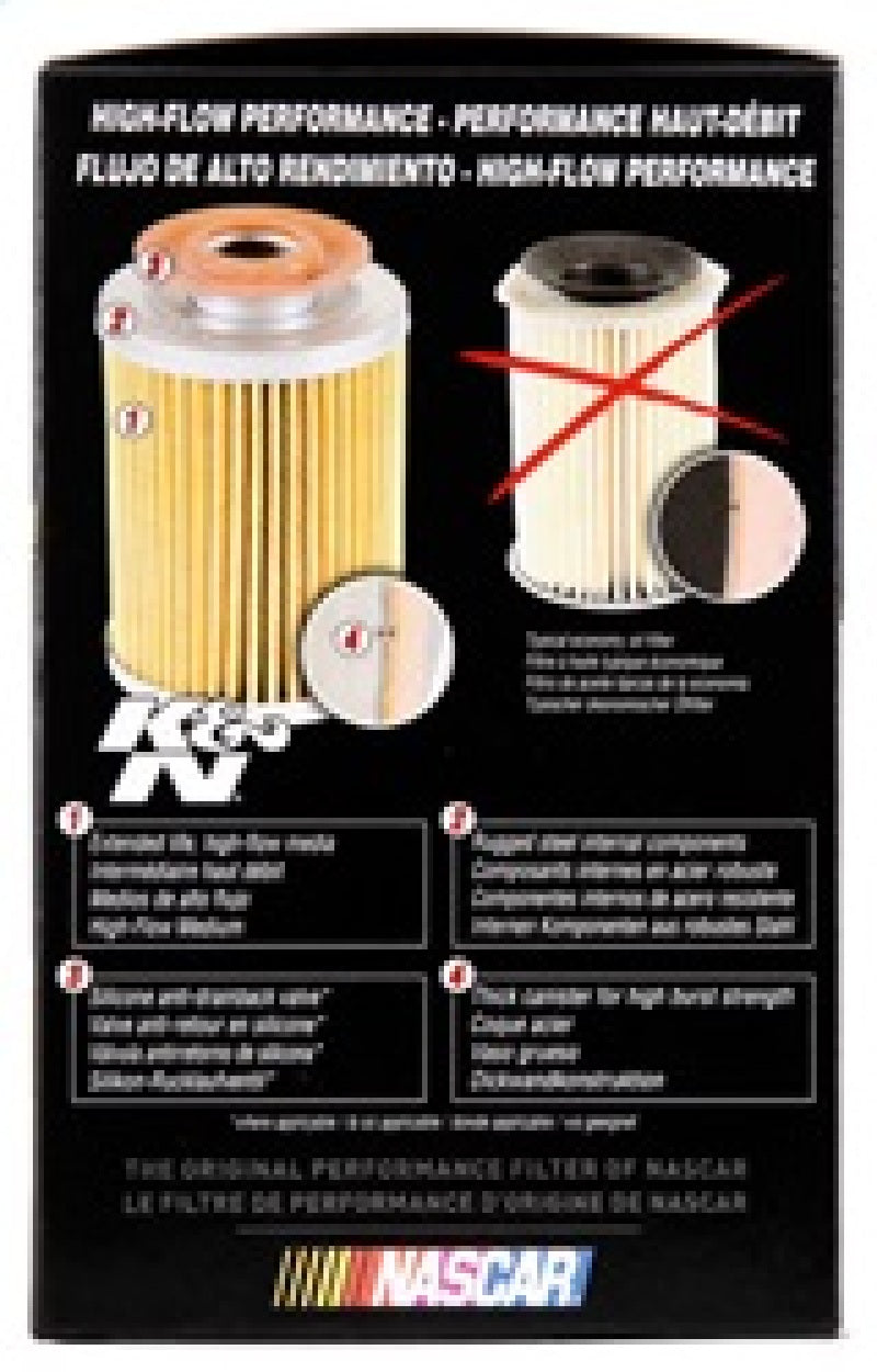 K&N Oil Filter OIL FILTER; AUTOMOTIVE K&N Engineering Oil Filters AXOPROS
