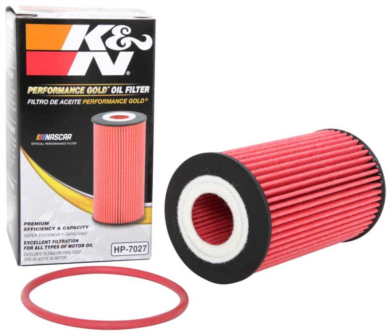K&N Performance Oil Filter for 09-19 GM 1.4L / 1.6L / 1.8L w/ Hengst Filter Housing K&N Engineering Oil Filters AXOPROS