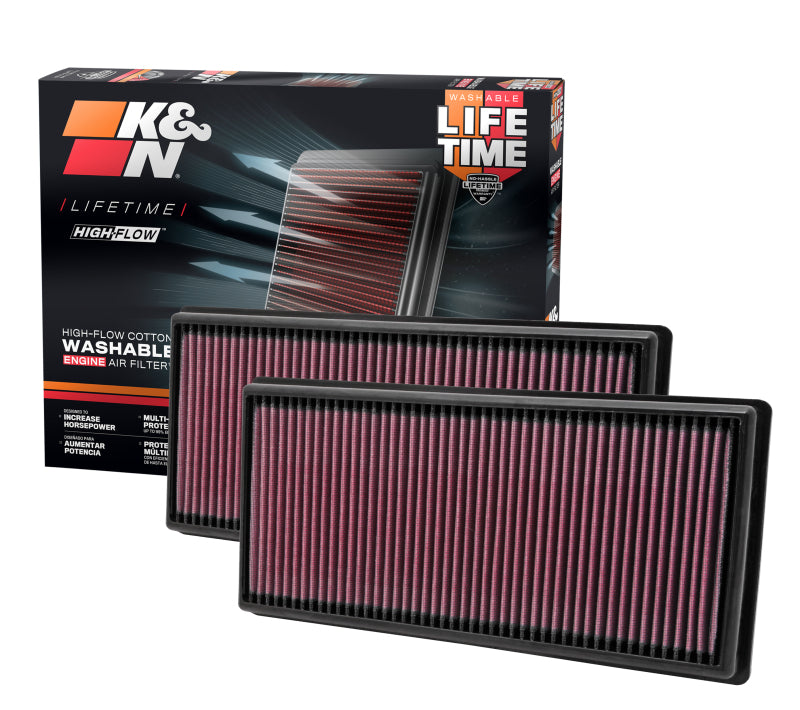 K&N Replacement Air Filter 09-13 Land Rover Range Rover / 10-13 LR4 / 10-13 Discovery K&N Engineering Air Filters - Drop In AXOPROS