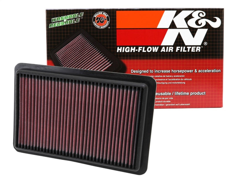 K&N Replacement Air Filter 12-13 Mazda 3 Skyactiv 2.0L / 13-14 Mazda CX-5 2.0L / 14 Mazda 6 2.5L K&N Engineering Air Filters - Drop In AXOPROS