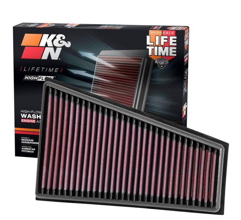 K&N Replacement Air Filter 12-13 Mercedes Benz A180/A200/A250/B180/B200/B250 K&N Engineering Air Filters - Drop In AXOPROS
