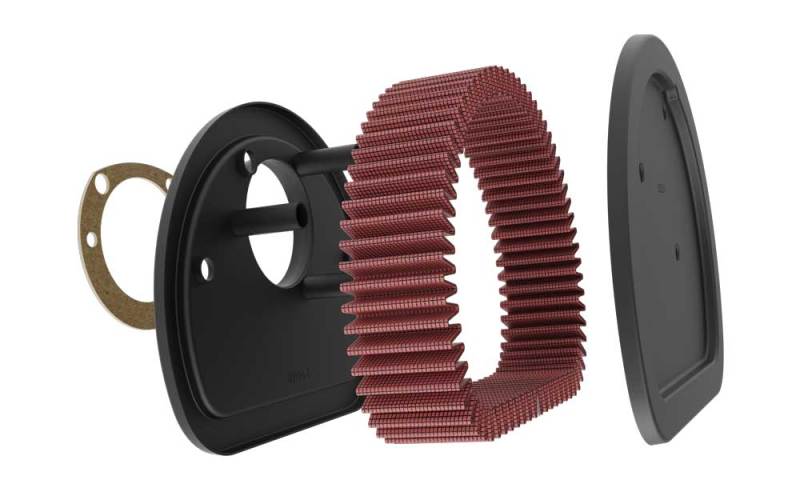 K&N Replacement Air Filter 1.625in H for Harley Davidson K&N Engineering Air Filters - Direct Fit AXOPROS