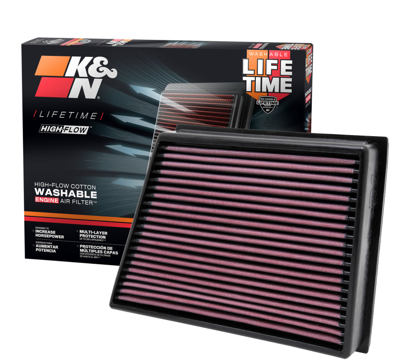 K&N Replacement Air Filter for 11-12 GMC Sierra / Chevy Silverado K&N Engineering Air Filters - Drop In AXOPROS