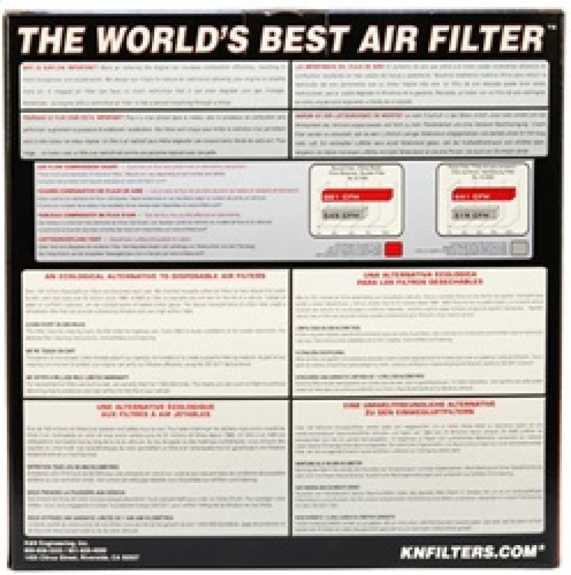 K&N Replacement Air Filter GM CARS AND TRUCKS,V6,V8,1969-92 K&N Engineering Air Filters - Drop In AXOPROS