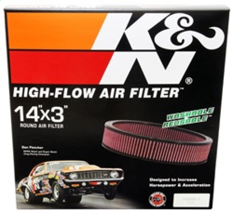 K&N Replacement Air Filter GM CARS & TRUCKS, V8, 1966-84 K&N Engineering Air Filters - Drop In AXOPROS