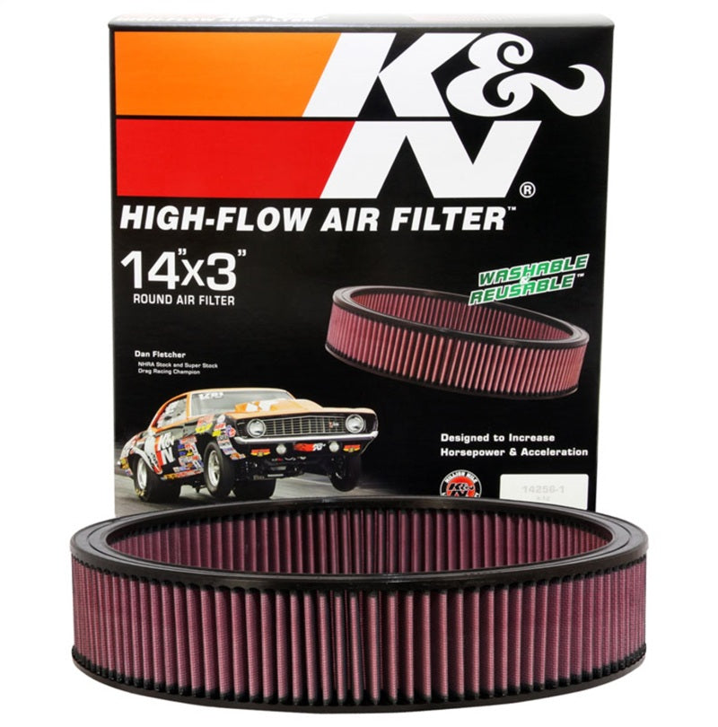 K&N Replacement Air Filter GM CARS & TRUCKS, V8, 1966-84 K&N Engineering Air Filters - Drop In AXOPROS
