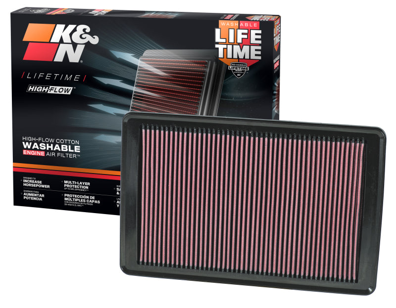K&N Replacement Air Filter SATURN SKY/PONTIAC SOLSTICE 2.0L-L4; 2007 K&N Engineering Air Filters - Drop In AXOPROS