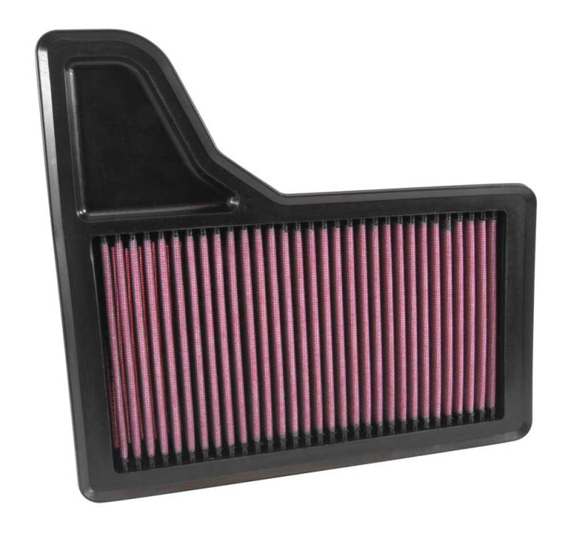 K&N Replacement Panel Air Filter for 2015 Ford Mustang 2.3L L4/3.7L V6/5.0L V8 K&N Engineering Air Filters - Drop In AXOPROS