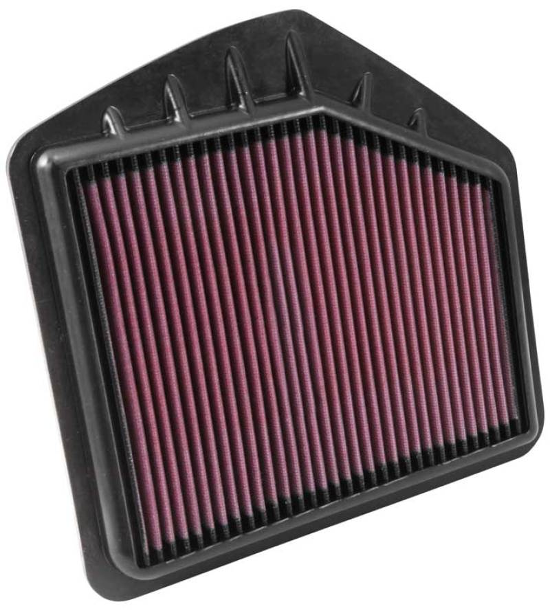K&N Replacement Panel Air Filter for 2015 Hyundai Genesis Sedan 5.0L V8 (Left) K&N Engineering Air Filters - Drop In AXOPROS