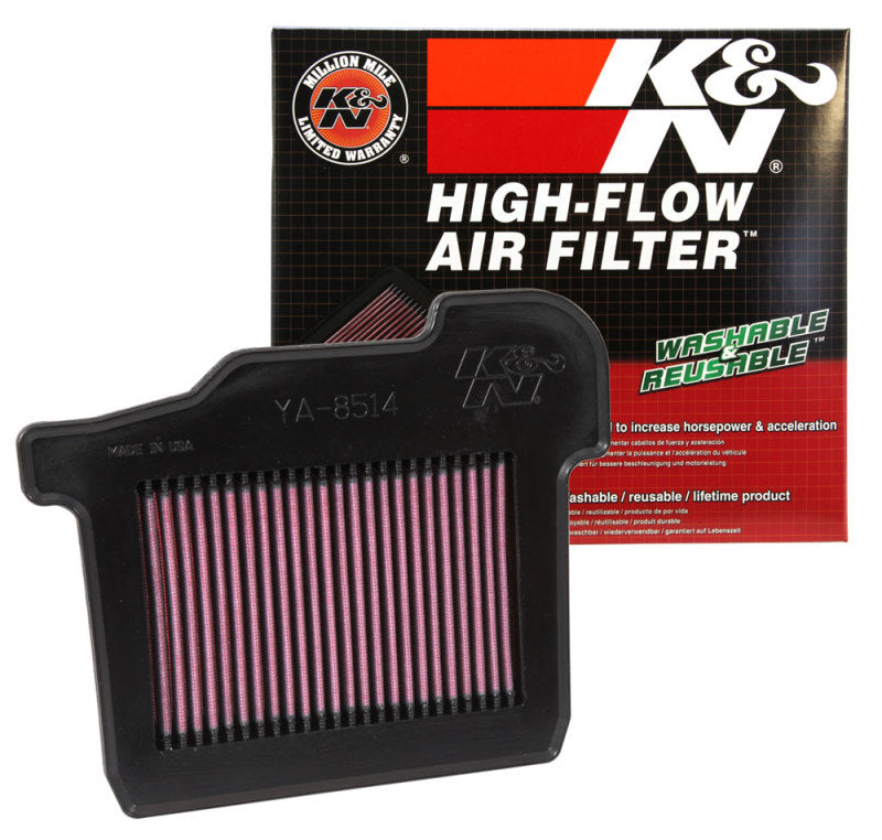 K&N Replacement Unique Panel Air Filter for 2014 Yamaha FZ-09/MT09 847 K&N Engineering Air Filters - Direct Fit AXOPROS