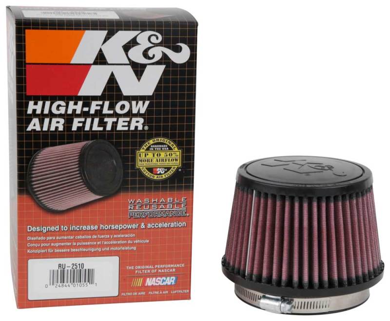 K&N Universal 4 Inch Filter K&N Engineering Air Filters - Universal Fit  AXOPROS