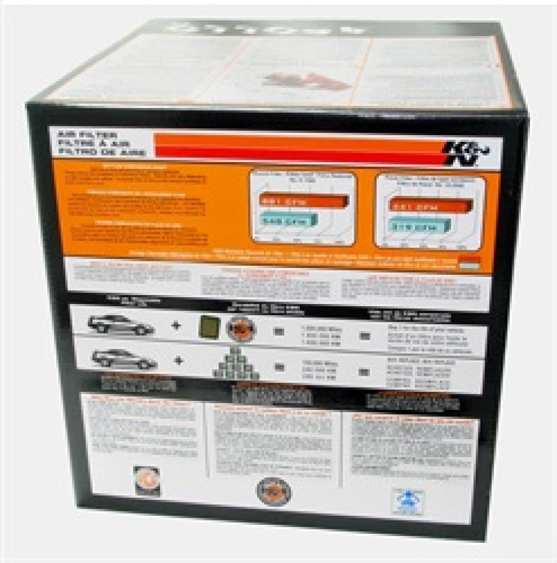 K&N Universal Apollo Black Cold Air Intake - 70mm OD FLG PP K&N Engineering Cold Air Intakes  AXOPROS