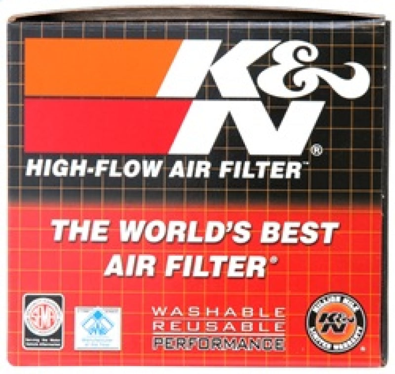 K&N Universal Chrome Filter 1 15/16 inch FLG / 3 inch Base / 2 inch Top / 3 inch Height K&N Engineering Air Filters - Universal Fit AXOPROS