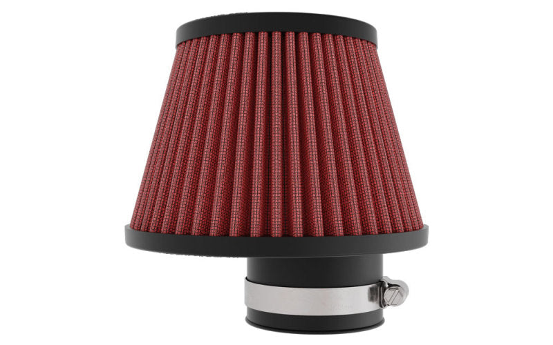 K&N Universal Clamp-on Air Filter 2in Flange ID 5-3/16in Base 3-1/2in Top 3-11/16in Height w/ Vent K&N Engineering Air Filters - Universal Fit  AXOPROS