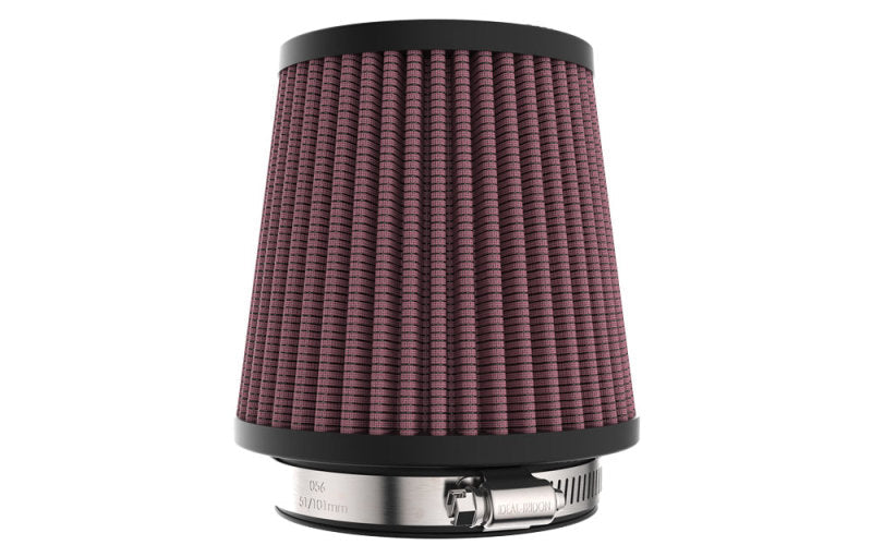 K&N Universal Clamp-On Air Filter 3in FLG /4 1/2in B / 3 1/2in T / 4 3/8in H K&N Engineering Air Filters - Universal Fit  AXOPROS