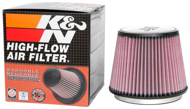 K&N Universal Clamp-On Air Filter 6in FLG / 7-1/2in B / 5-7/8in T / 6in H K&N Engineering Air Filters - Universal Fit  AXOPROS